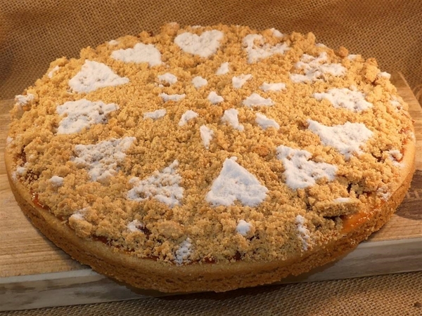 AARDBEIEN KRUIMEL VLAAI