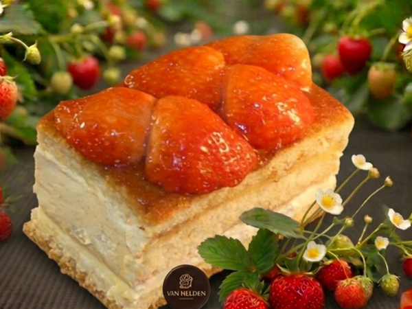 AARDBEIEN CAKE GEBAK